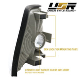 1992-1999 BMW E36 2D/Cabrio Darker Smoke Corner Lights