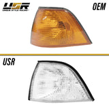 1992-1999 BMW E36 2D/Cabrio Darker Smoke Corner Lights