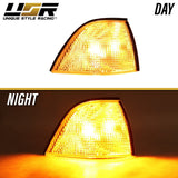 1992-1999 BMW E36 2D/Cabrio Darker Smoke Corner Lights