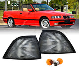 1992-1999 BMW E36 2D/Cabrio Darker Smoke Corner Lights