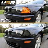 2002-2003 BMW E46 Crystal Smoke Amber LED Corner Lights