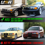 2002-2003 BMW E46 Crystal Smoke Amber LED Corner Lights