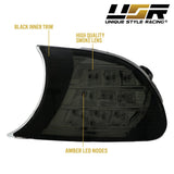 2002-2003 BMW E46 Crystal Smoke Amber LED Corner Lights