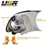 1999-2001 Bmw E46 2d/Cabrio Crystal Smoke Corner Lights