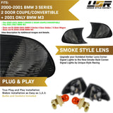 1999-2001 Bmw E46 2d/Cabrio Crystal Smoke Corner Lights