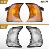 1989-1996 Bmw E34 Clear Corner Lights