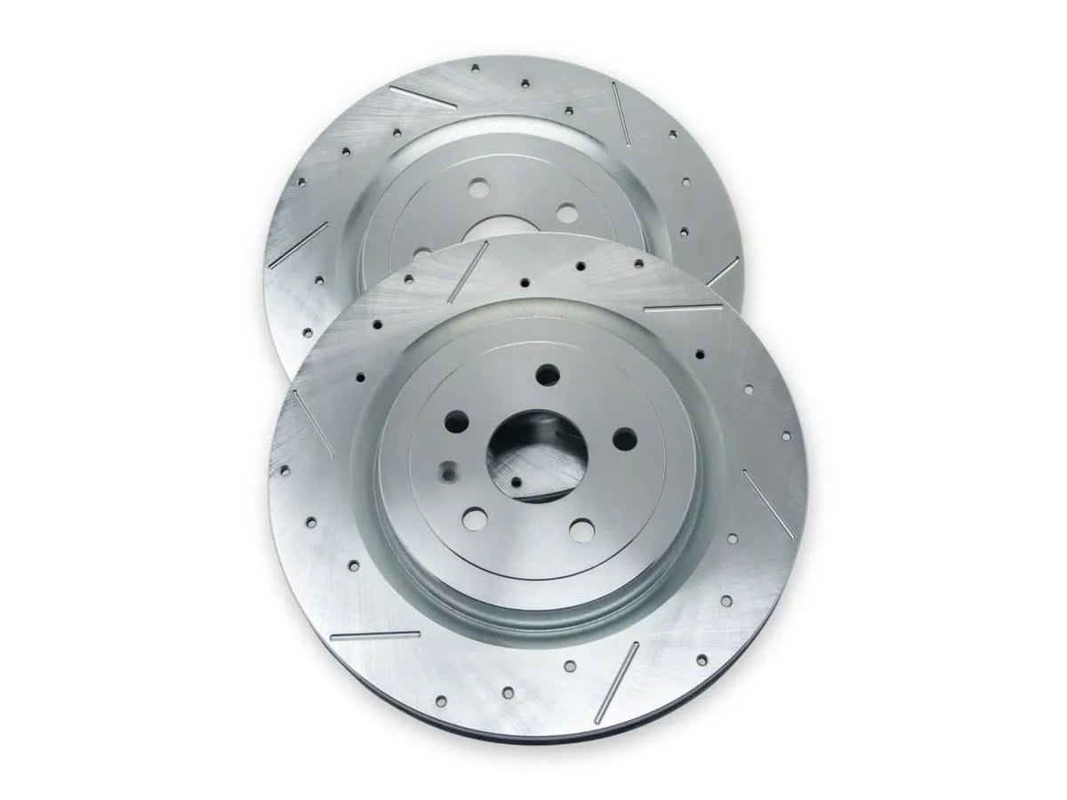 C&L Super Sport Brake Rotor and Pad Kit; Front (10-15 Camaro SS)