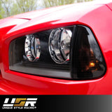 2006-2008 Dodge Charger Smoke Black Corner Lights