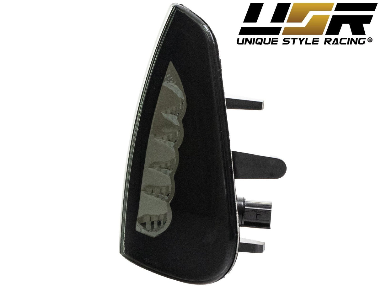 2006-2010 Dodge Charger Black Smoke Corner Light - White Led