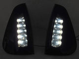 2006-2010 Dodge Charger Black Smoke Corner Light - White Led
