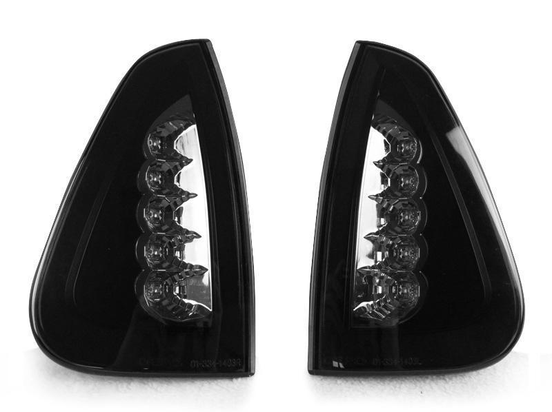 2006-2010 Dodge Charger Black Smoke Corner Light - White Led