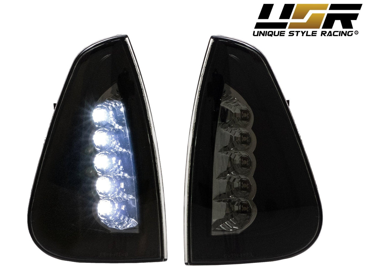 2006-2010 Dodge Charger Black Smoke Corner Light - Amber LED