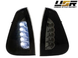2006-2010 Dodge Charger Black Smoke Corner Light - Amber LED