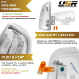 2001-2006 Ford Ranger Clear Corner Lights