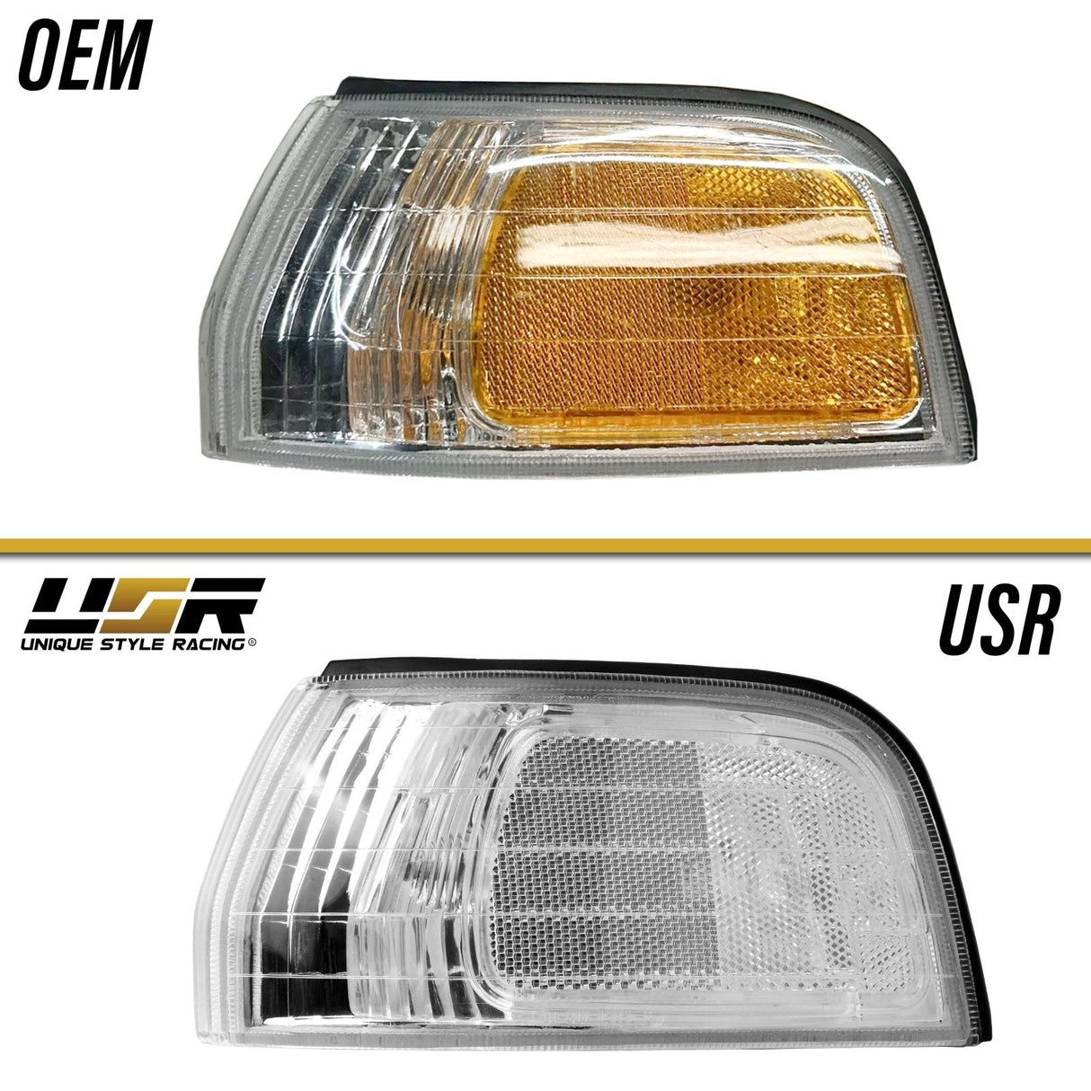 1992-1993 Honda Accord Amber Corner Lights