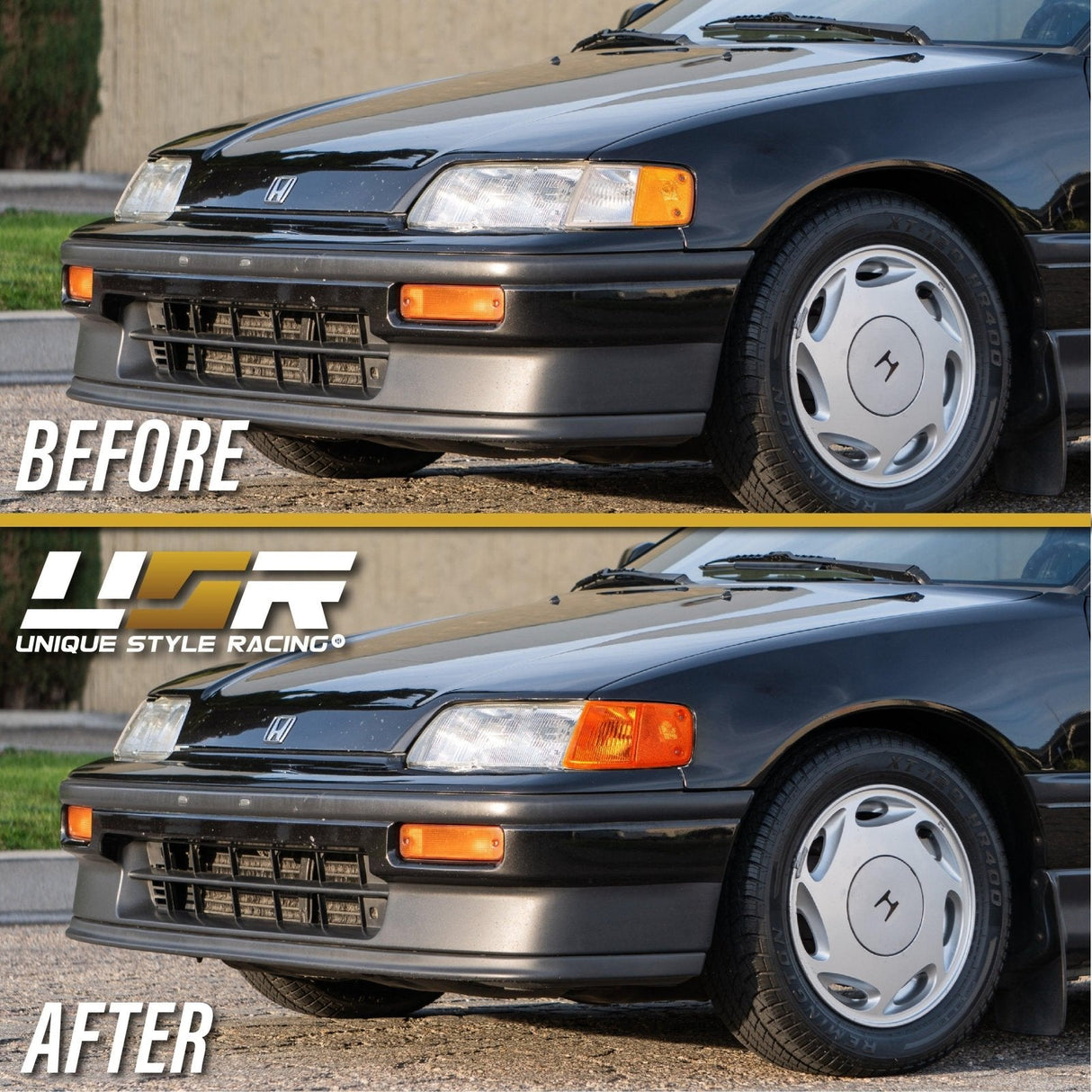 1988-1989 Honda CRX USDM Amber Corner Lights