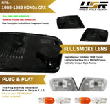 1988-1989 Honda CRX USDM Amber Corner Lights