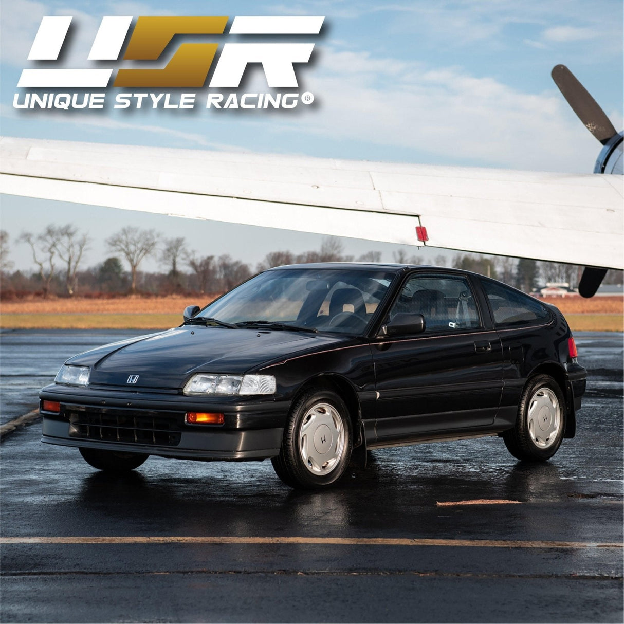 1988-1989 Honda CRX USDM Amber Corner Lights