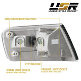 1988-1989 Honda CRX USDM Amber Corner Lights