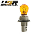 1993-1997 Honda Del Sol Black Clear Corner Lights