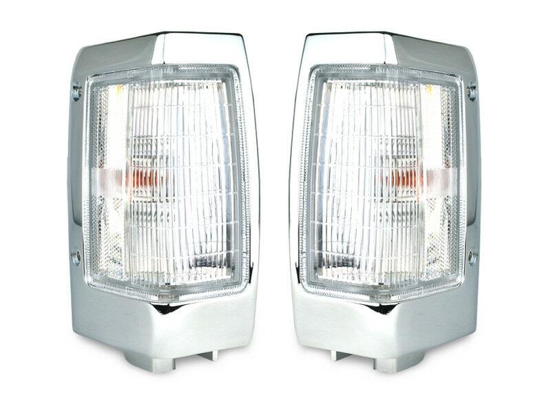 88-89 Nissan Pickup Truck / 87-95 Pathfinder Clear Corner Lights