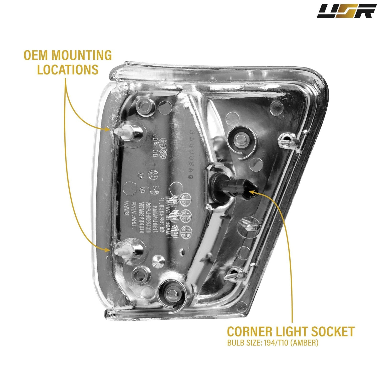 1990-1991 Toyota 4runner / 1989-91 Pickup Clear Corner Lights