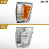 1990-1991 Toyota 4runner / 1989-91 Pickup Clear Corner Lights