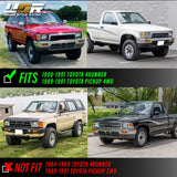 1990-1991 Toyota 4runner / 1989-91 Pickup Clear Corner Lights