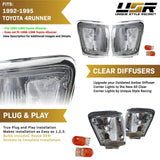 1992-1995 Toyota 4Runner Clear Corner Lights