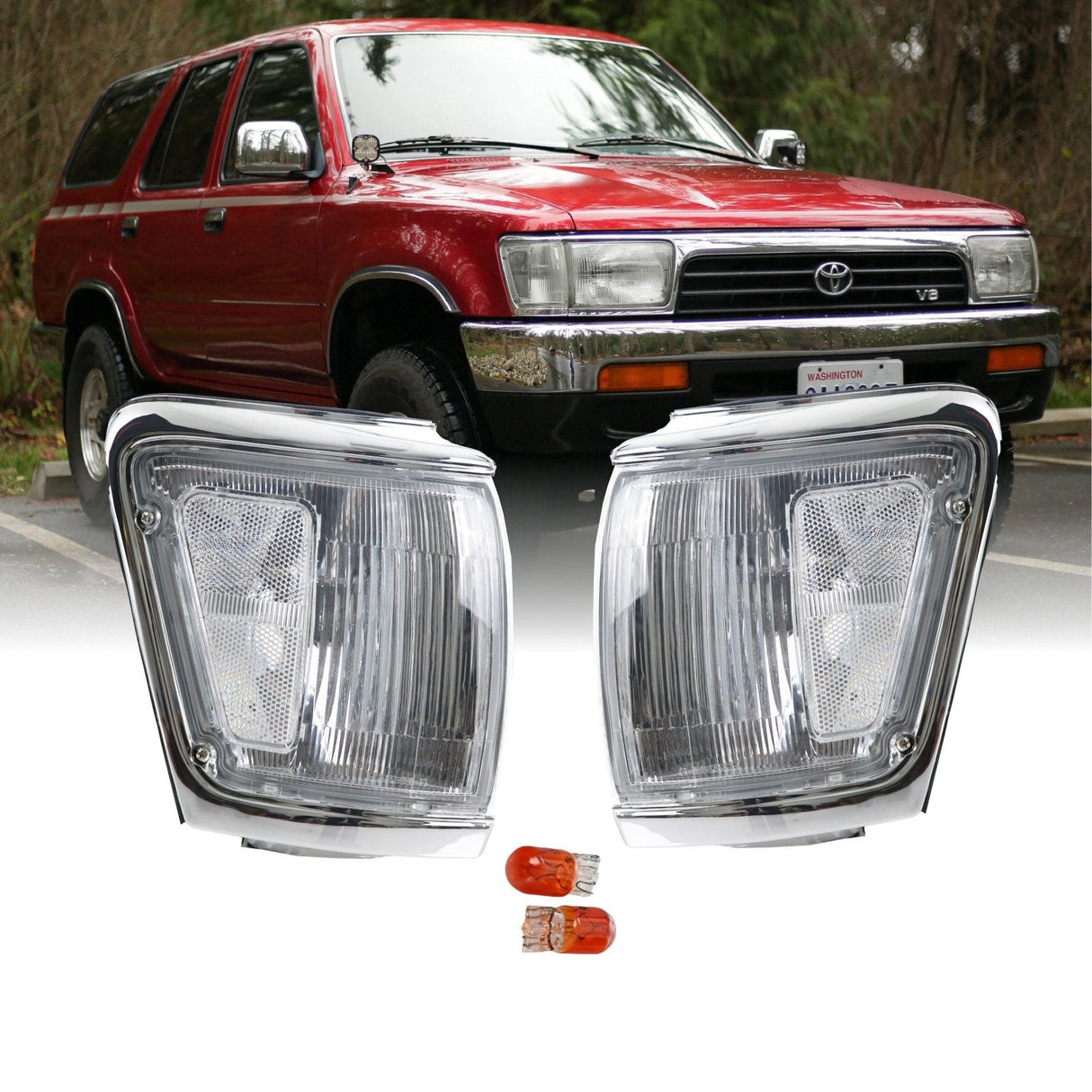 1992-1995 Toyota 4Runner Clear Corner Lights