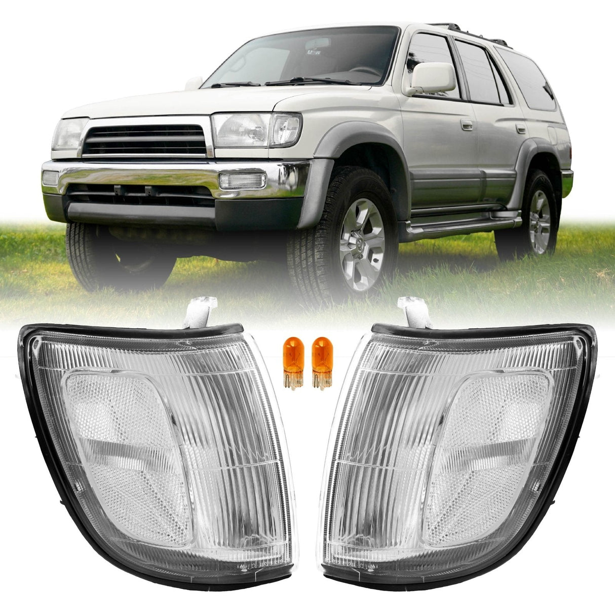 1996-1998 Toyota 4Runner Clear Corner Lights