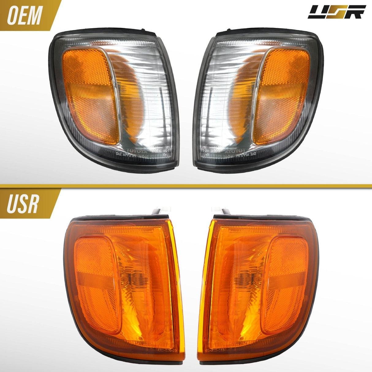 1999-2002 Toyota 4Runner Amber Corner Lights