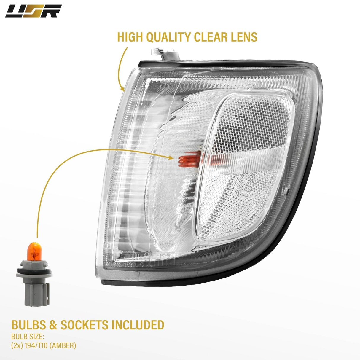 1999-2002 Toyota 4Runner Amber Corner Lights