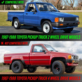 1987-1988 Toyota Pickup 2WD Clear Corner Lights