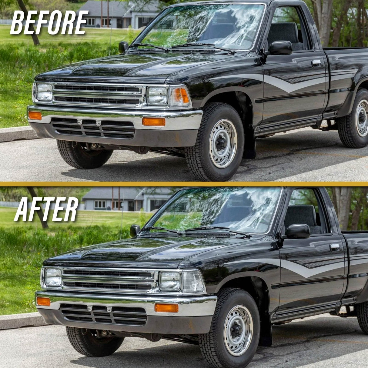 1989-1991 Toyota Pickup 2WD Clear Corner Lights