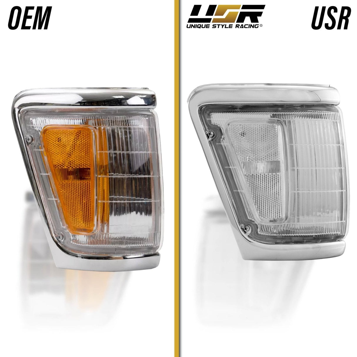 1992-1995 Toyota Pickup 4wd Clear Corner Lights
