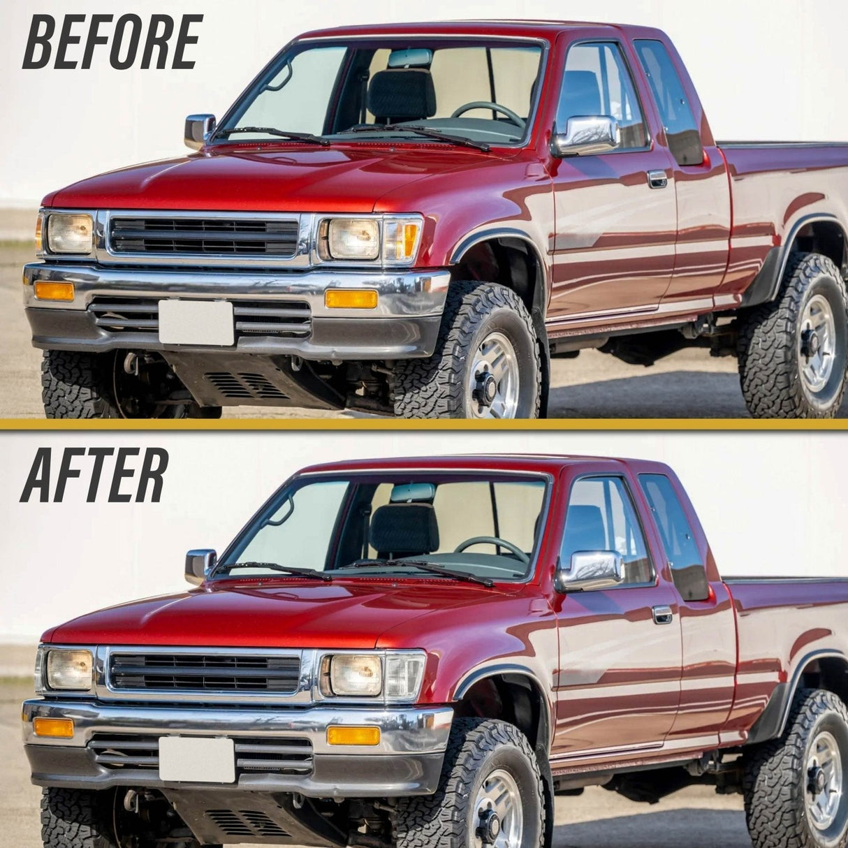 1992-1995 Toyota Pickup 4wd Clear Corner Lights