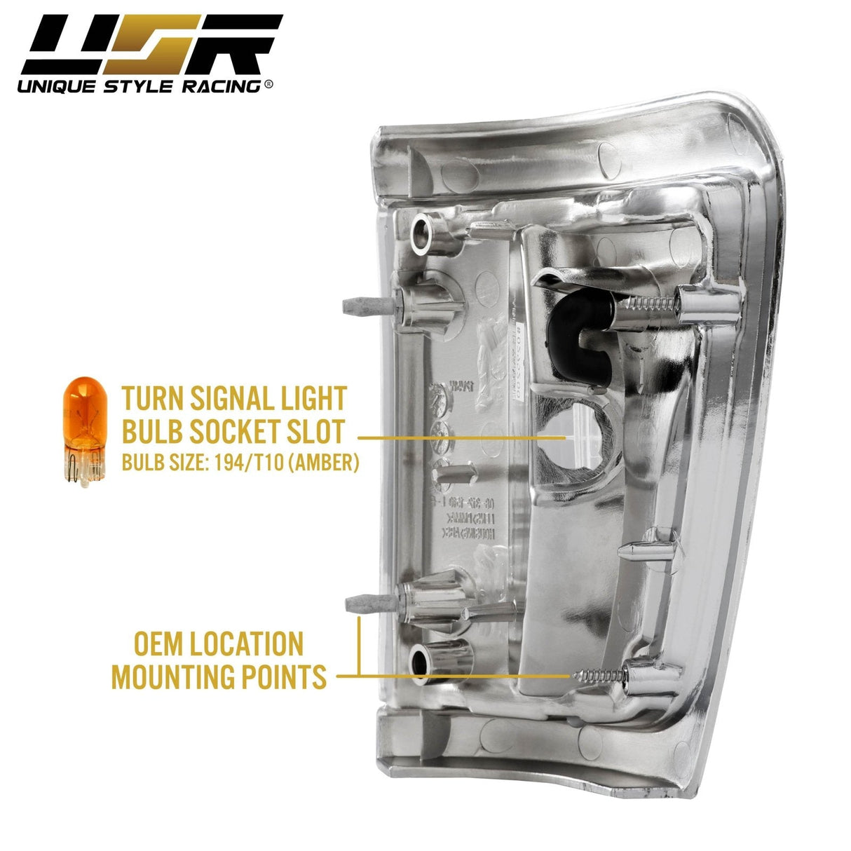 1992-1995 Toyota Pickup 4wd Clear Corner Lights
