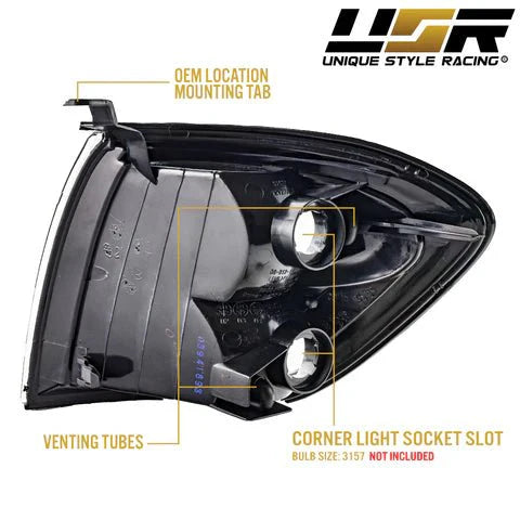 2000-2004 Toyota Tundra/01-05 Sequoia Clear Corner Lights
