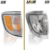 1995-1996 Toyota Tacoma 2wd Clear Corner Lights