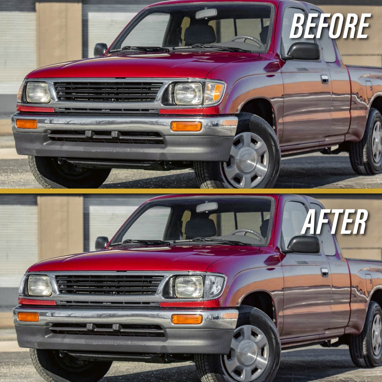1995-1996 Toyota Tacoma 2wd Clear Corner Lights