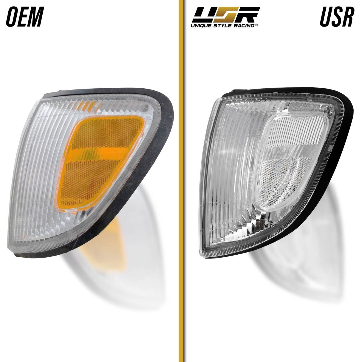 1997-2000 Toyota Tacoma 2wd (Non Pre-Runner Models) All Clear Corner Lights