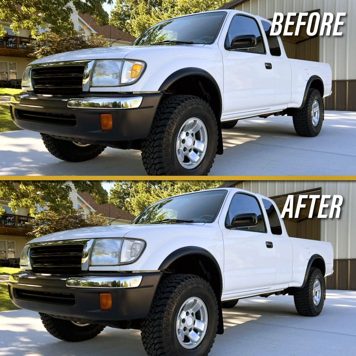 1998-2000 Toyota Tacoma Clear Corner Lights