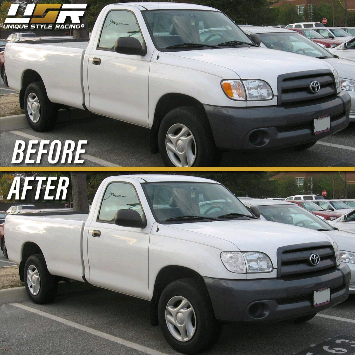 2005-2006 Toyota Tundra Double Cab Clear Corner Lights