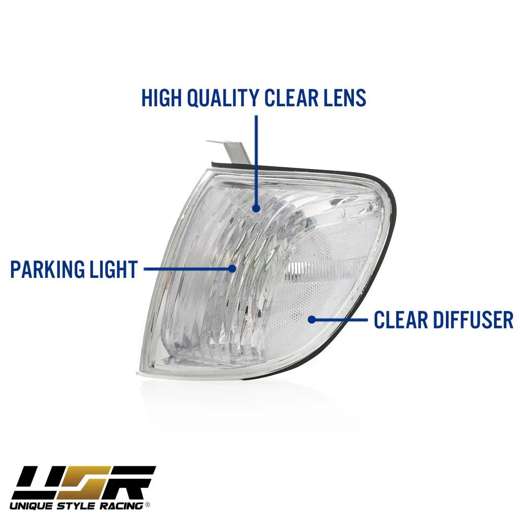 2005-2006 Toyota Tundra Regular & Access Cab Clear Corner Lights
