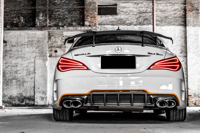 2013-2016 Mercedes Benz W117 CLA Class WD Style Rear Bumper