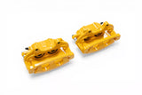 C&L Performance Series Front Brake Calipers; Yellow (12-20 Challenger w/ Dual Piston Front Calipers)