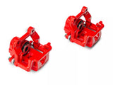 C&L Performance Series Rear Brake Calipers; Red (09-20 Challenger w/ Dual Piston Front Calipers)