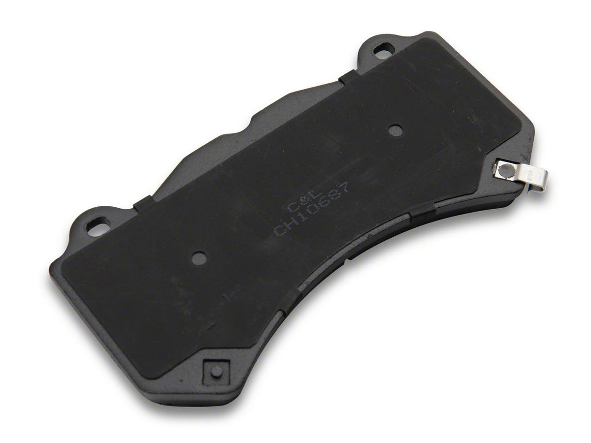 C&L Super Sport Ceramic Brake Pads; Front Pair (15-23 Challenger W/ 6-Piston Front Calipers)
