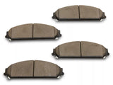 C&L Super Sport Ceramic Brake Pads; Front Pair (09-23 Challenger w/ Dual Piston Front Calipers)